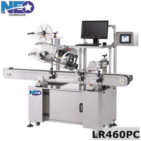 Machine d'étiquetage de bouteilles rondes horizontales et machine d'impression laser LR460PC